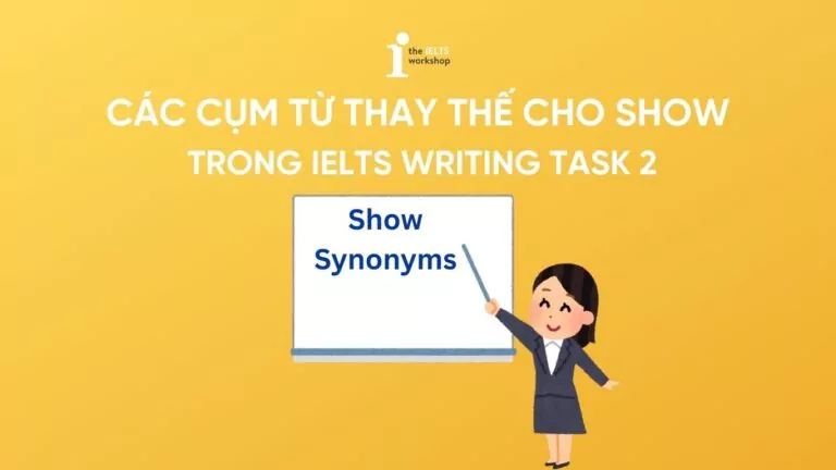 this shows synonym