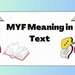myf meaning
